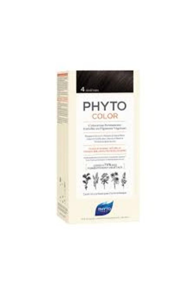 Phytocolor 4 Kestane Amonyaksız Kalıcı Bitkisel Saç Boyası