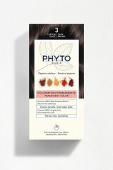 Phytocolor 3 Koyu Kestane Amonyaksız Kalıcı Bitkisel Saç Boyası