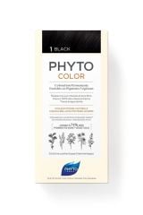 Phytocolor 1 Siyah Amonyaksız Kalıcı Bitkisel Saç Boyası