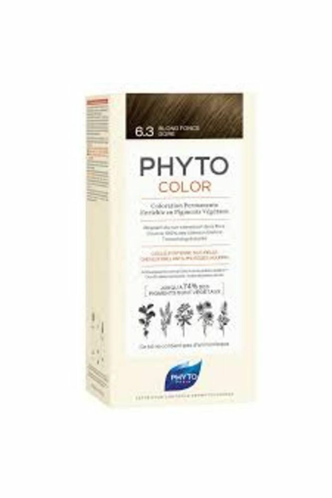Phytocolor 6.3 Koyu Kumral Dore Amonyaksız Kalıcı Bitkisel Saç Boyası