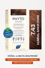 Phytocolor 7.43 Kumral Bakır Dore Amonyaksız Kalıcı Bitkisel Saç Boyası