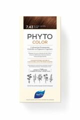 Phytocolor 7.43 Kumral Bakır Dore Amonyaksız Kalıcı Bitkisel Saç Boyası