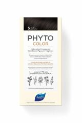 Phytocolor 5 Açık Kestane Amonyaksız Kalıcı Bitkisel Saç Boyası