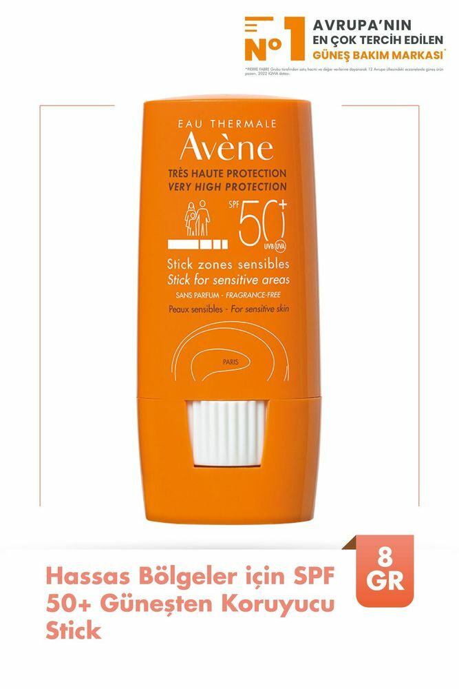 Hassas Bölgeler için SPF 50+ Güneşten Koruyucu Stick 8 gr