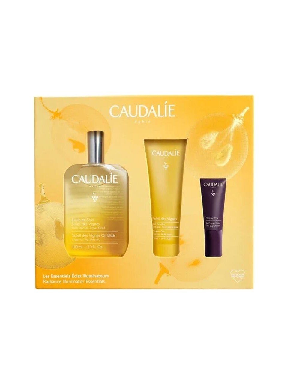 Işıltı Verici Vücut Bakım Seti - Elixir Yağ 100 Ml + Duş Jeli 50 Ml + Göz Kremi 5 Ml