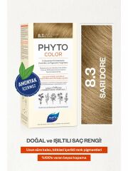 Phytocolor 8.3 Sarı Dore Amonyaksız Kalıcı Bitkisel Saç Boyası