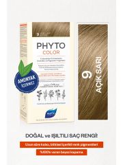 Phytocolor 9 Açık Sarı Amonyaksız Kalıcı Bitkisel Saç Boyası