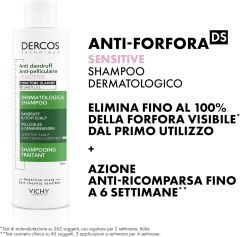 Vichy Dercos Anti Dandruff Hassas Saç Derisi için Kepek Karşıtı Şampuan 200 ML