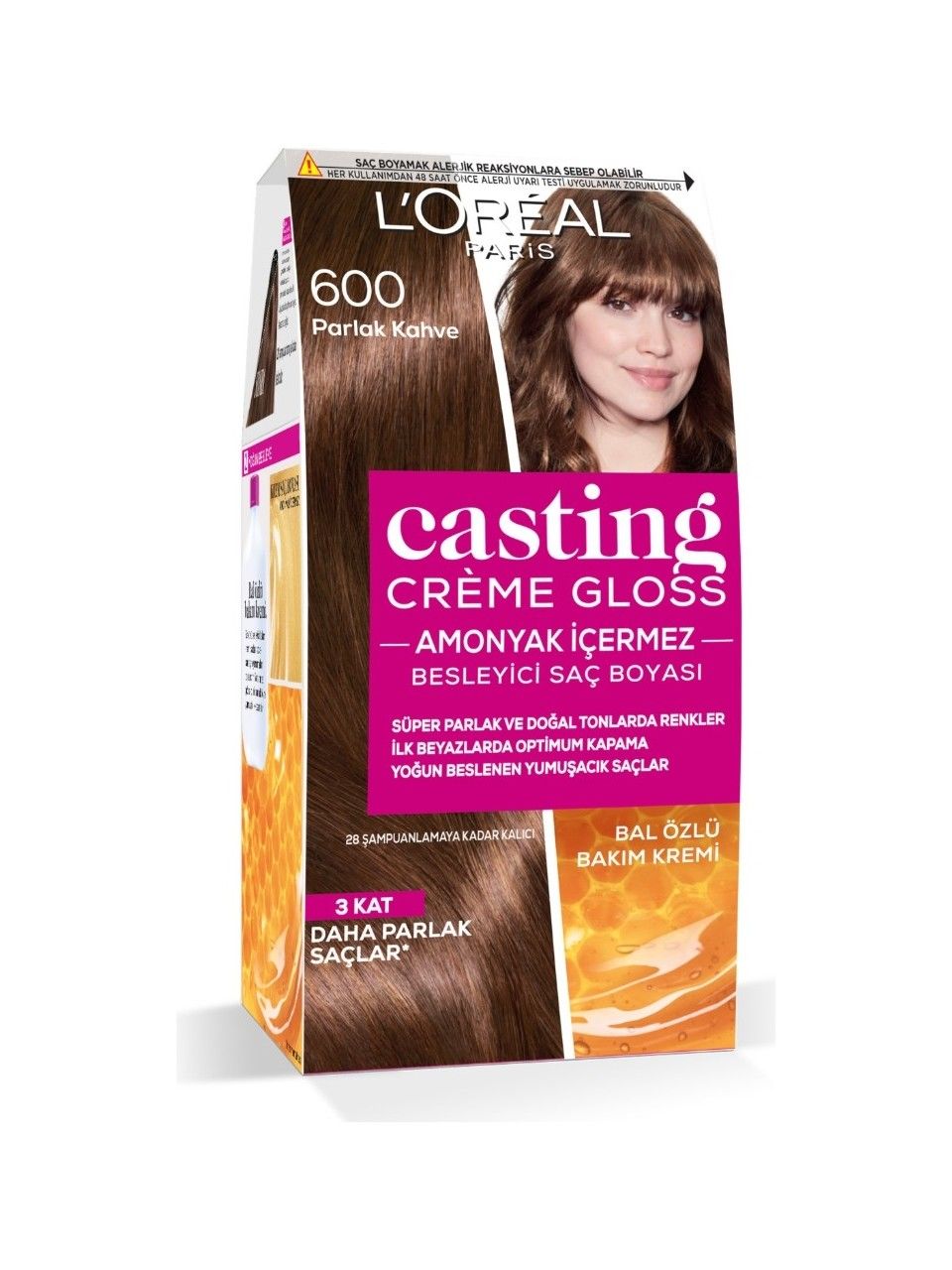 L'oreal Paris Casting Crème Gloss Saç Boyası 600 Parlak Kahve