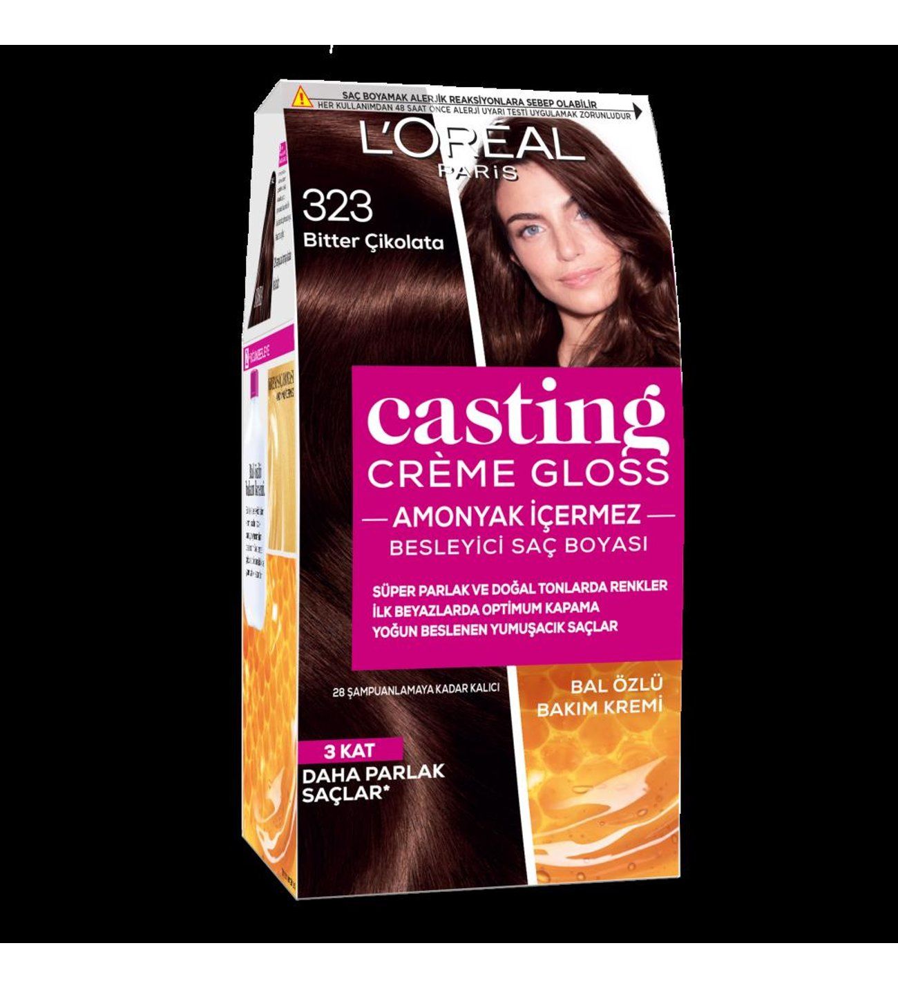 L'Oreal Paris Saç Boyası - Casting Creme Gloss 323 Bitter Çikolata